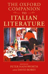 The Oxford Companion to Italian Literature