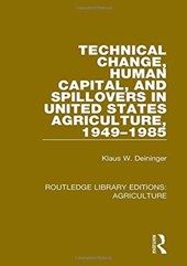 Technical Change, Human Capital, and Spillovers in United States Agriculture, 1949-1985