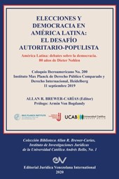 Elecciones Y Democracia En America Latina