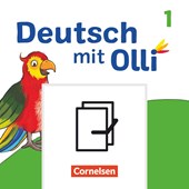 Deutsch mit Olli Erstlesen. 1. Schuljahr - Arbeitshefte Start und Basis / Plus in Druckschrift