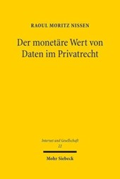 Der monetare Wert von Daten im Privatrecht