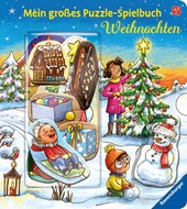 Mein großes Puzzle-Spielbuch: Weihnachten