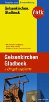 Falk Stadtplan Extra Gelsenkirchen, Gladbeck 1:20 000