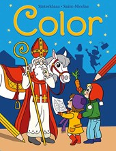 Sinterklaas Color kleurblok / Saint-Nicolas Color bloc de coloriage