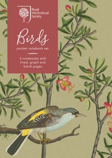 RHS Birds Pocket Notebook Set