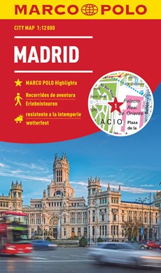 MARCO POLO Cityplan Madrid 1:12 000 - stadsplattegrond 
