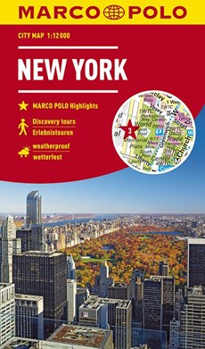 MARCO POLO Cityplan New York 1:12 000 - stadsplattegrond